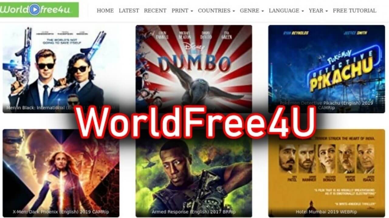 WorldFree4u 2022 – Illegal HD Movies Download Website